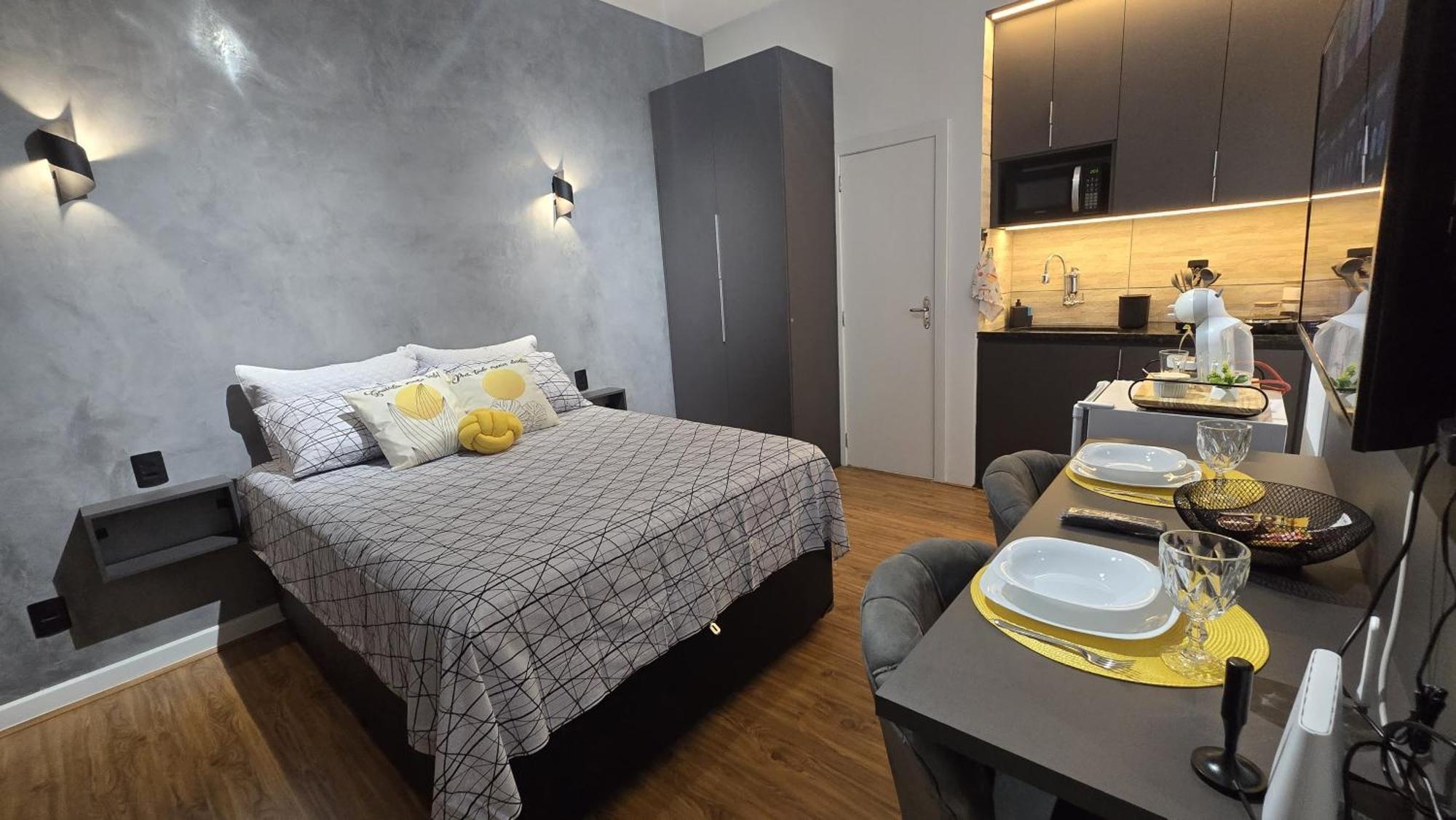 Apartamento Loft Moderno E Aconchegante A Dois Passos Da Feirinha Do Alto! Teresópolis Exterior foto